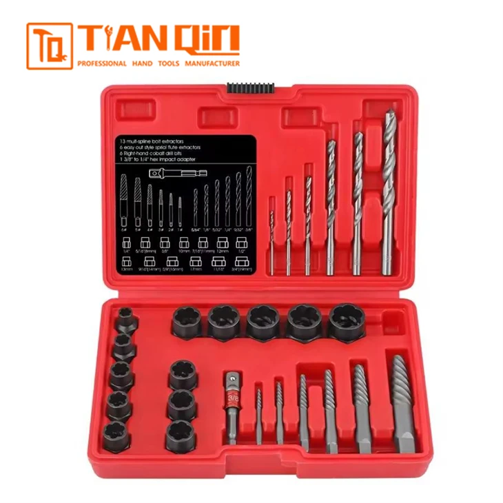 26pcs Broken Nut Remover 26pcs Broken Nut Remover