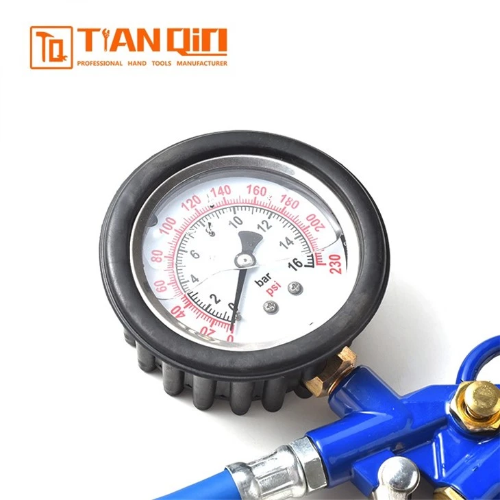 American Style Oil Gauge And Tire Pressure Gun (zinc Alloy) factory